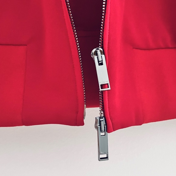 VALENTINO Archive men’s Track Jacket red white stripes bands made in Italy US 46 - Picture 13 of 16